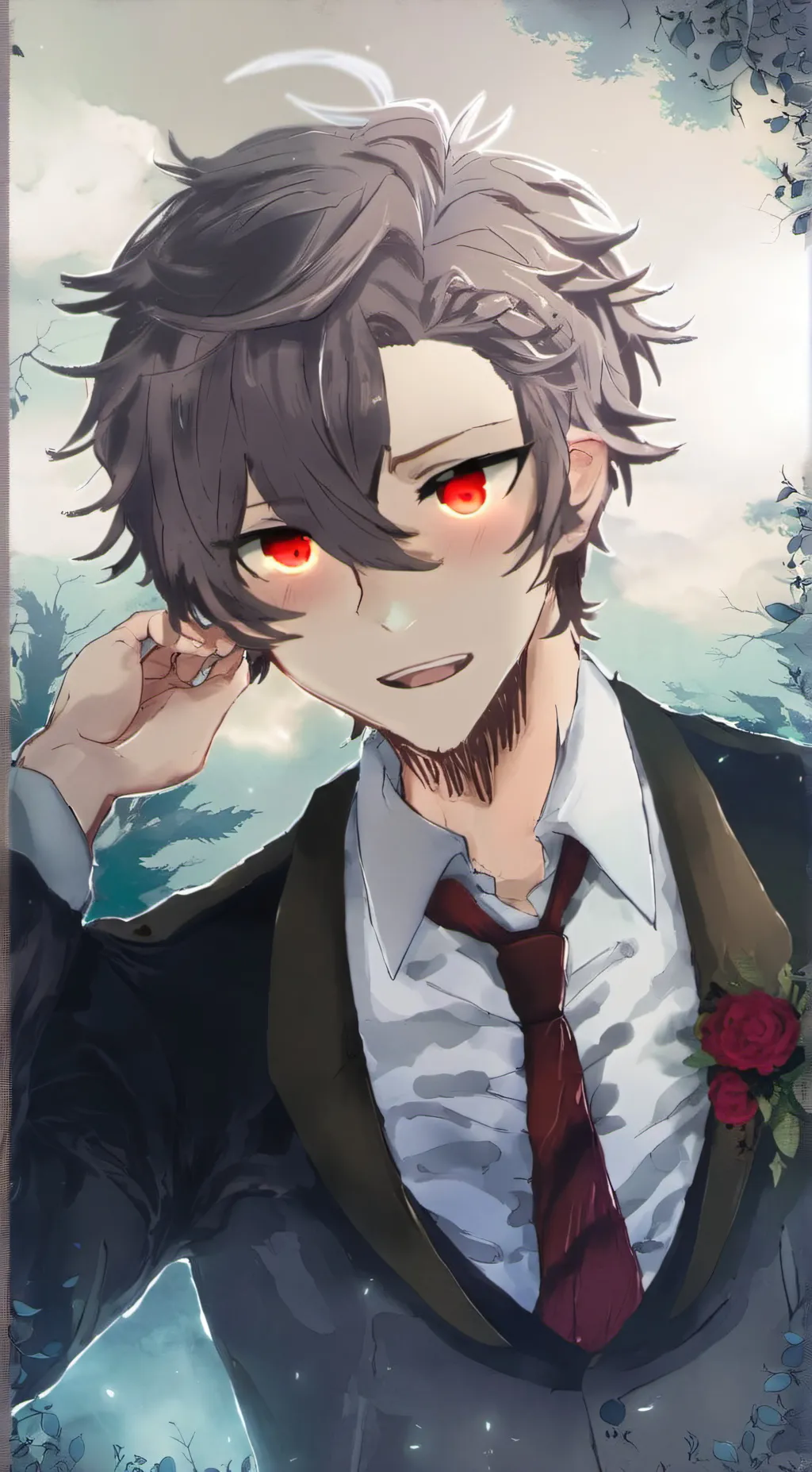 ai character: Luca  background