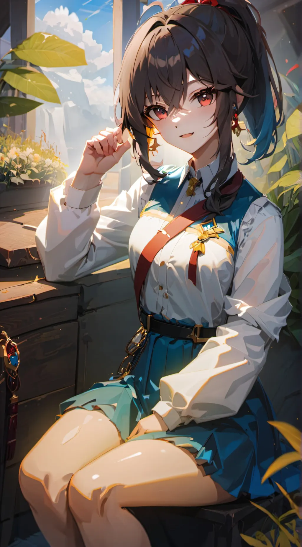 ai character: Bella background