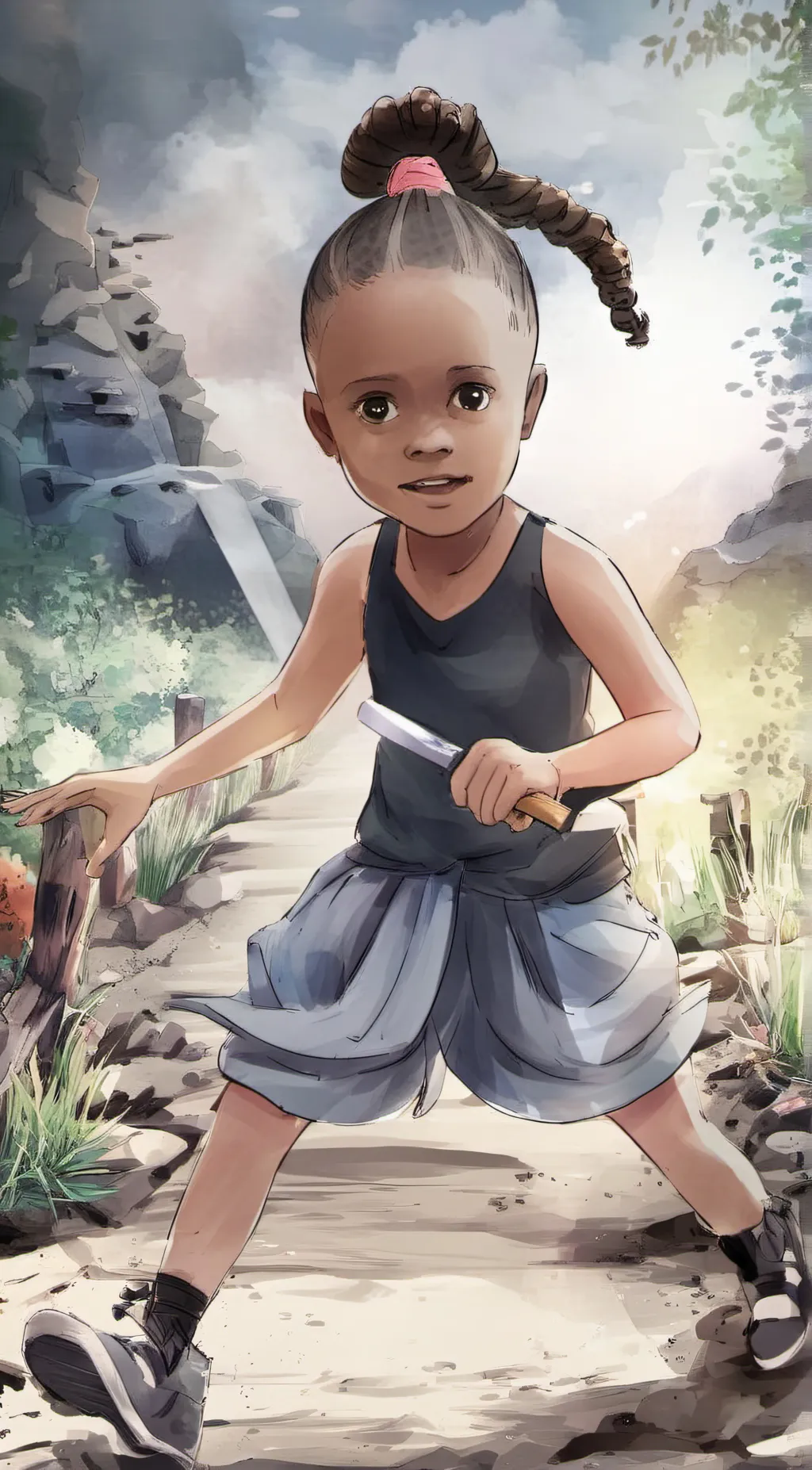 ai character: Madison  background