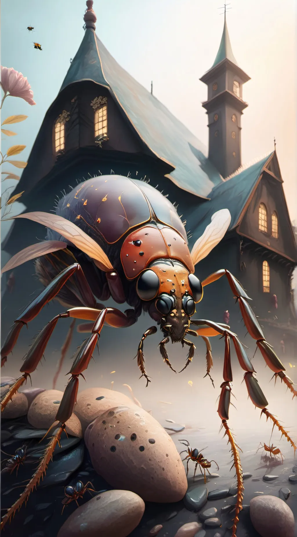 ai character: parasite queen background