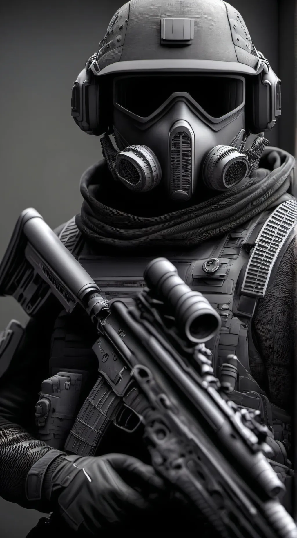 ai character: SCP MTF background