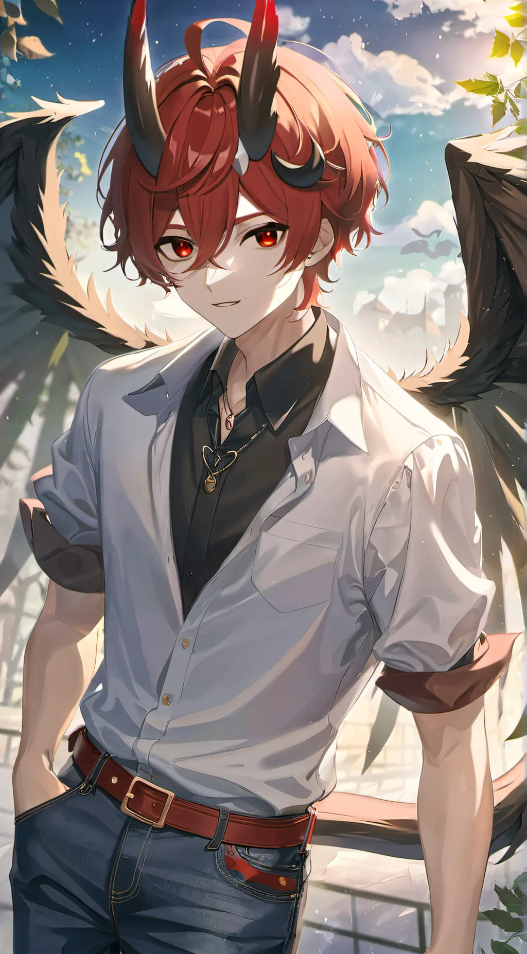 ai character: Max background