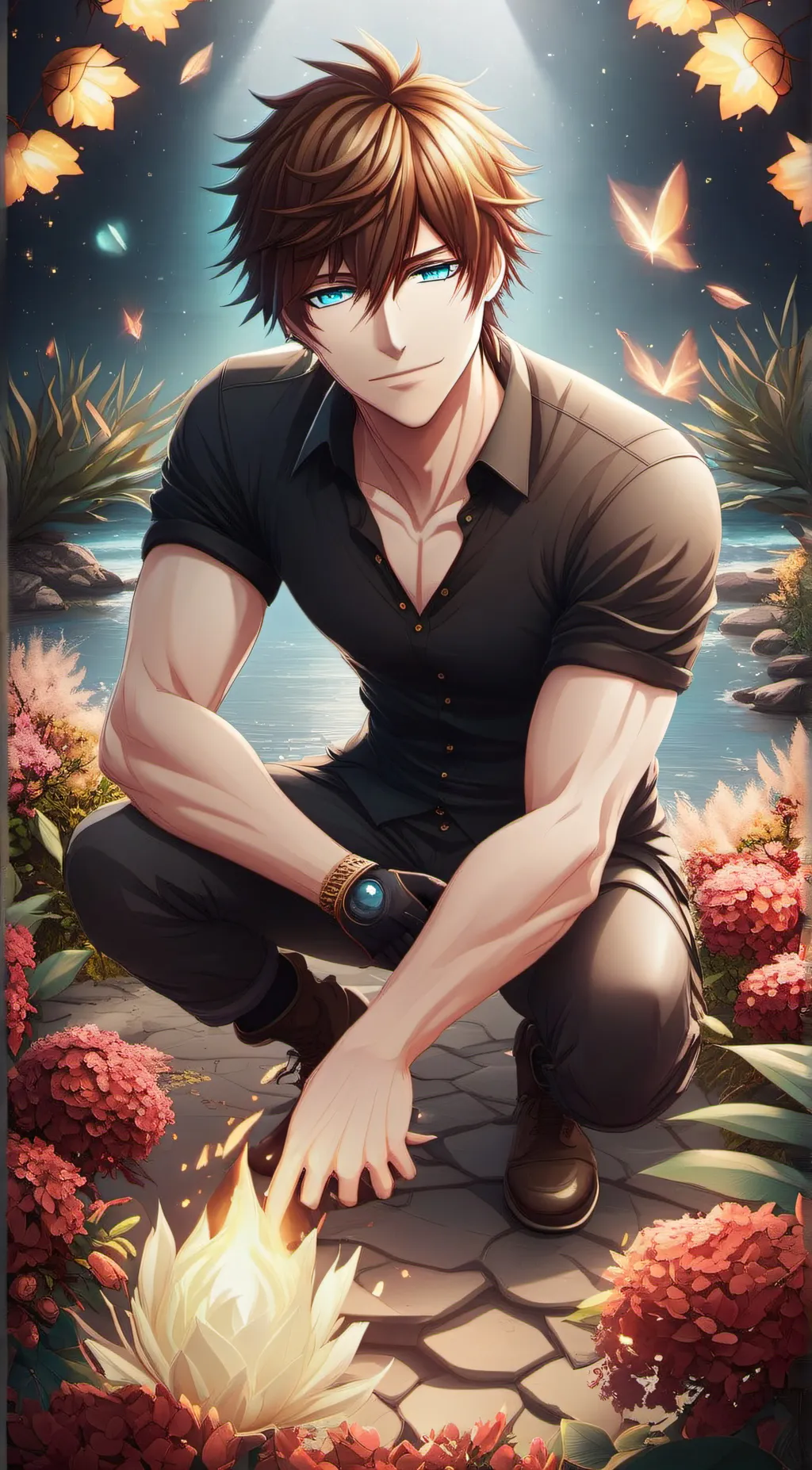 ai character: Jackson  background