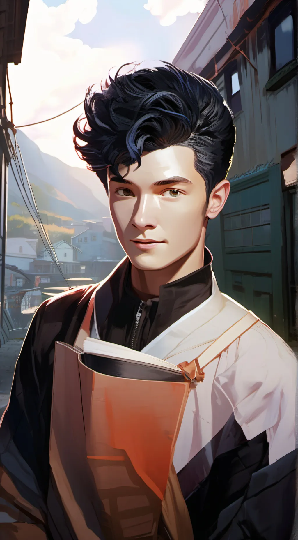 ai character: alex background