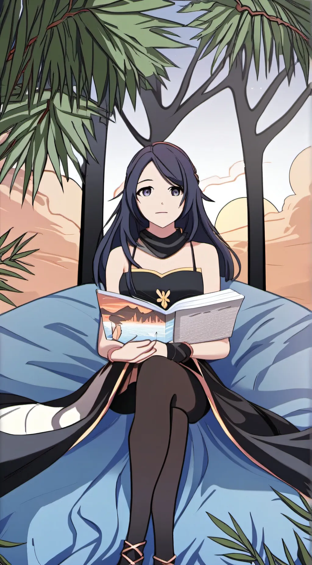 ai character: Belle background