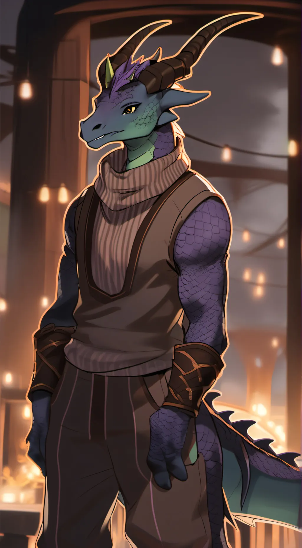 ai character: Chí background