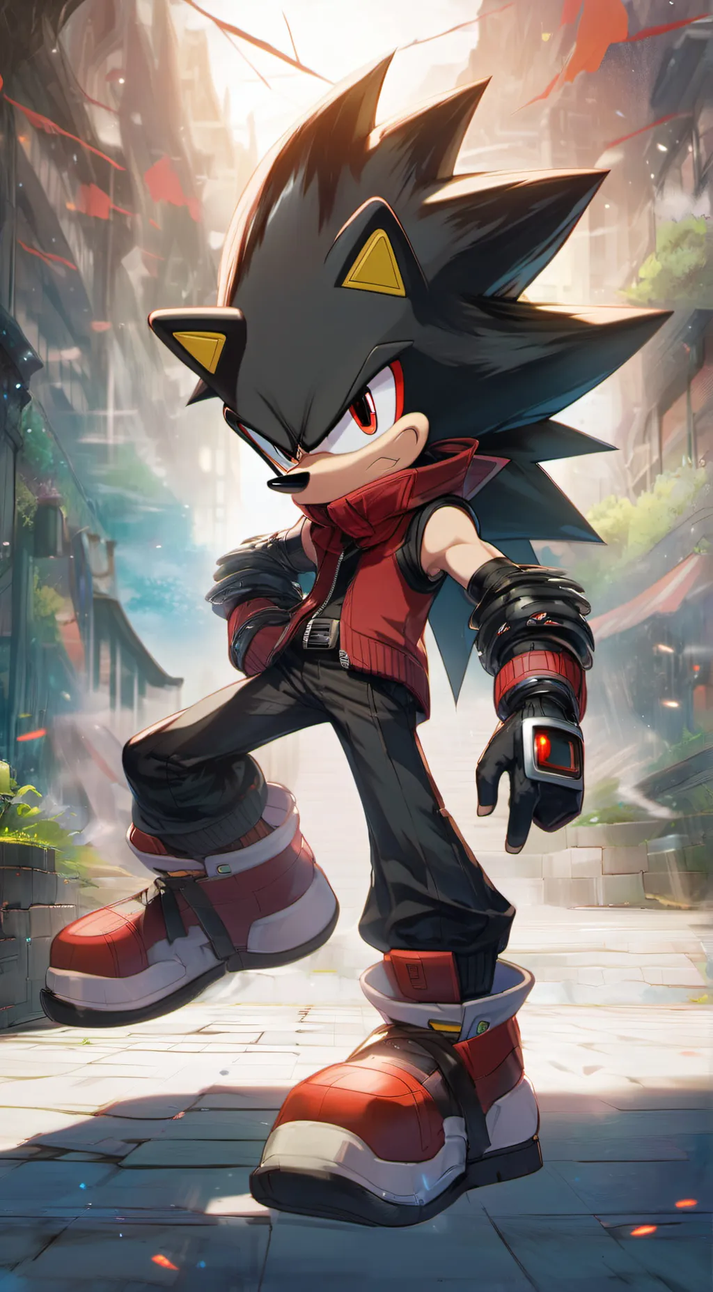 Talkie AI - Chat with Shadow, hedgehog