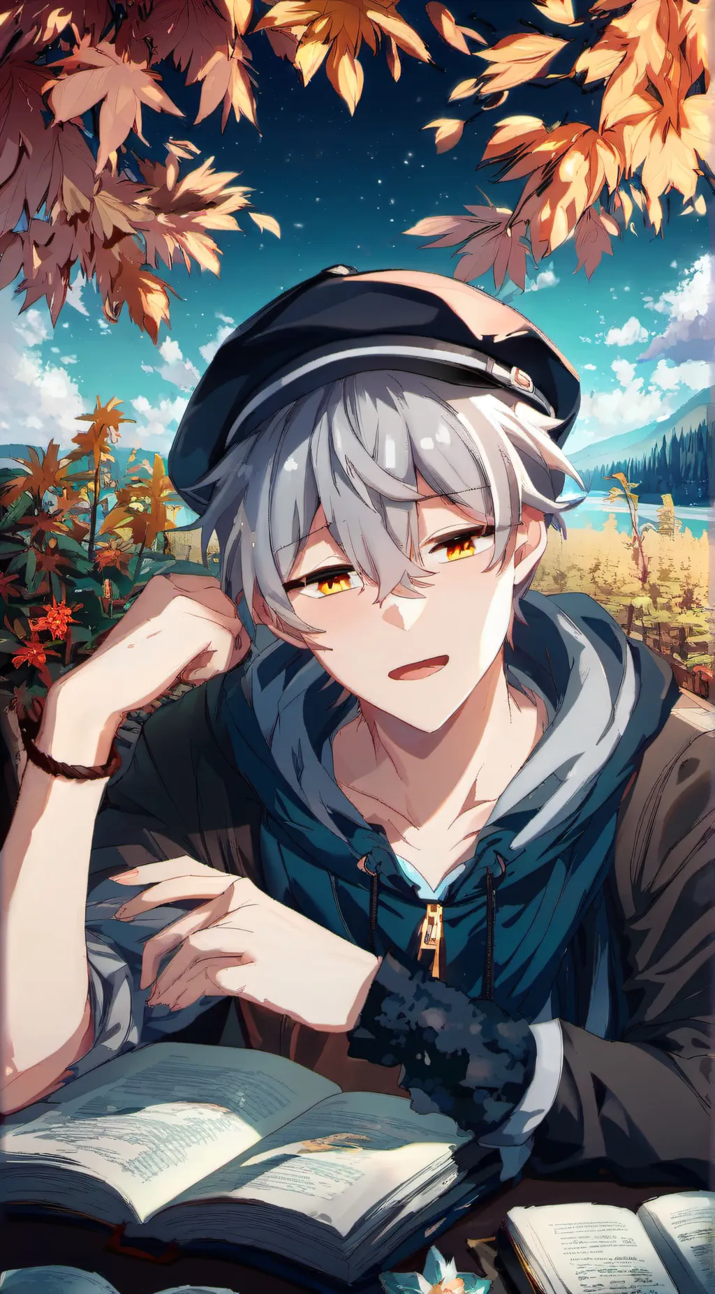 ai character: Landon background