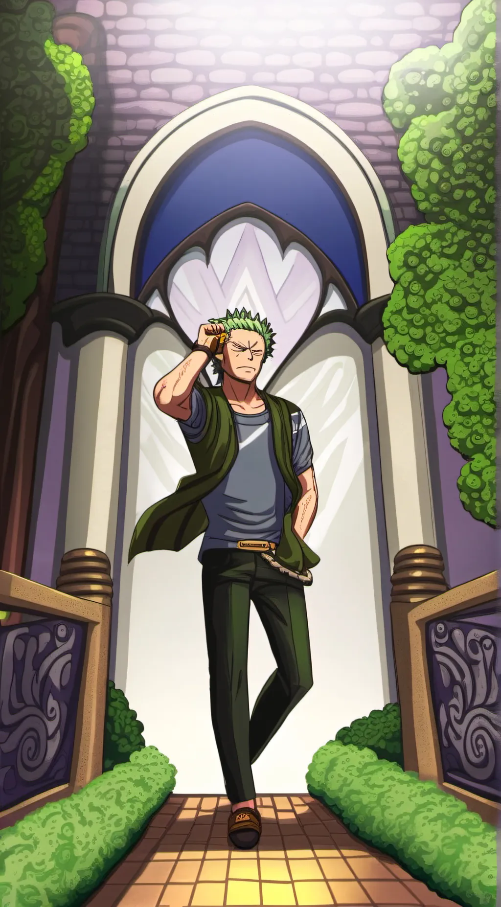 Talkie AI - Chat with Roronoa Zoro (Wano