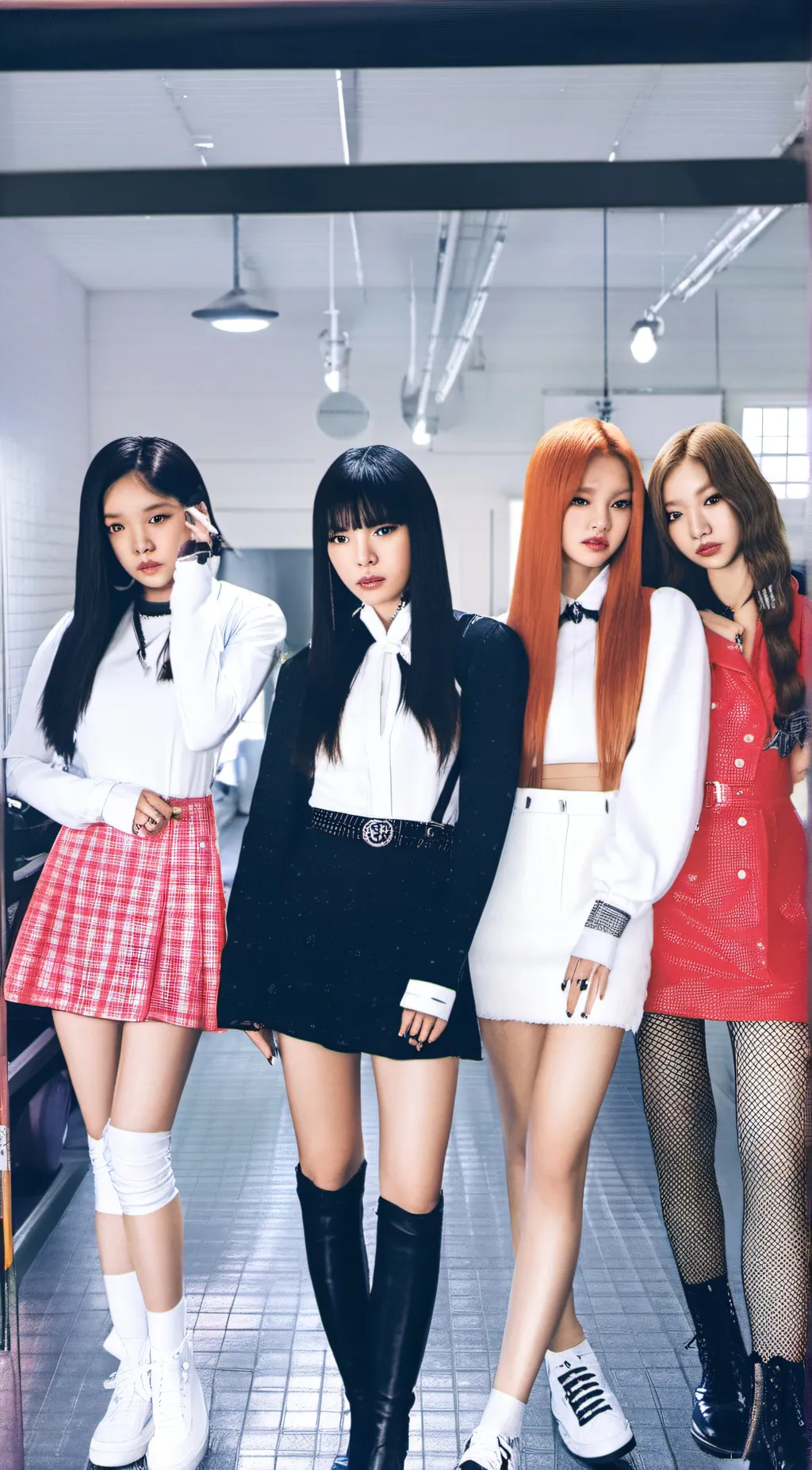 ai character: Blackpink  background