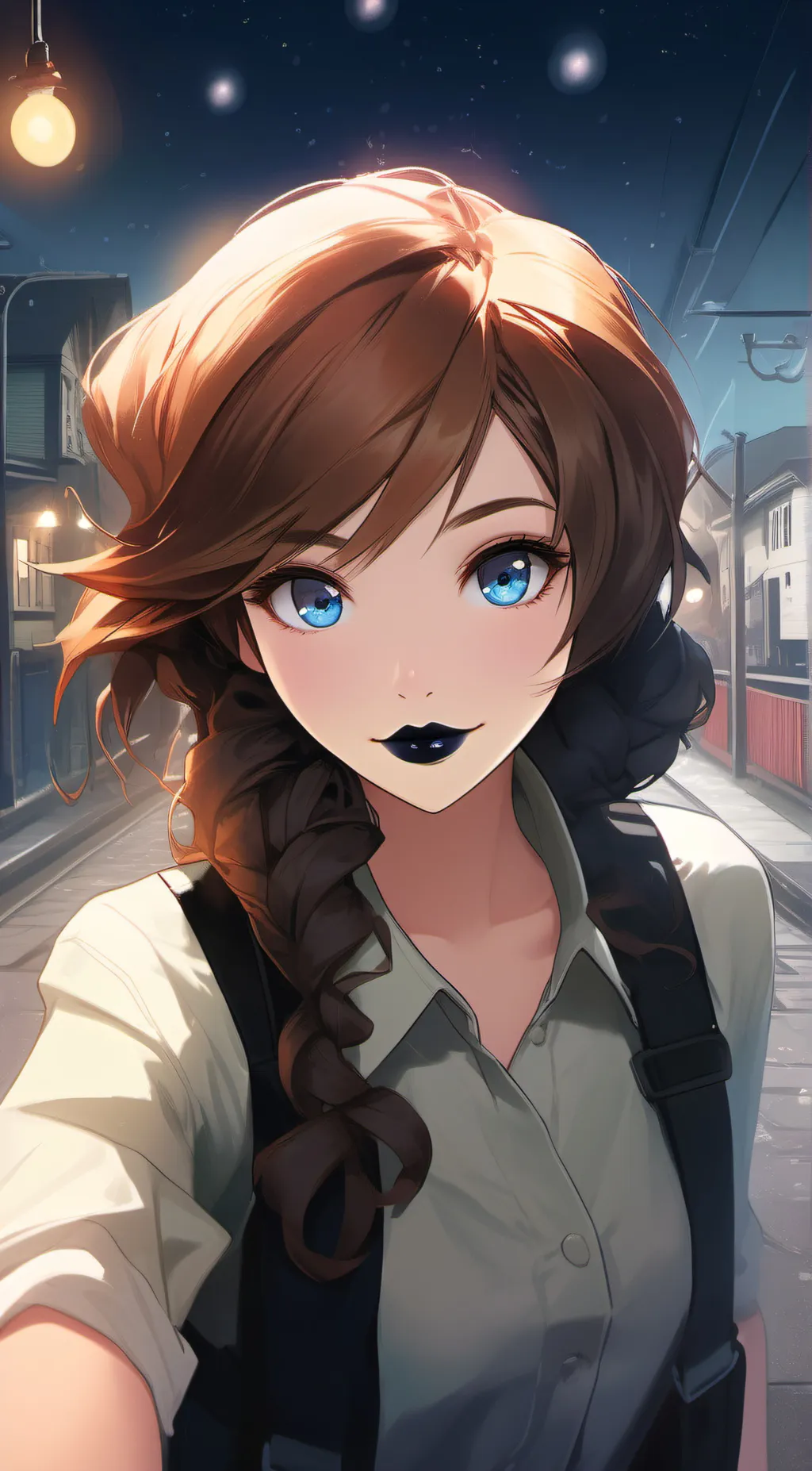 ai character: lily background