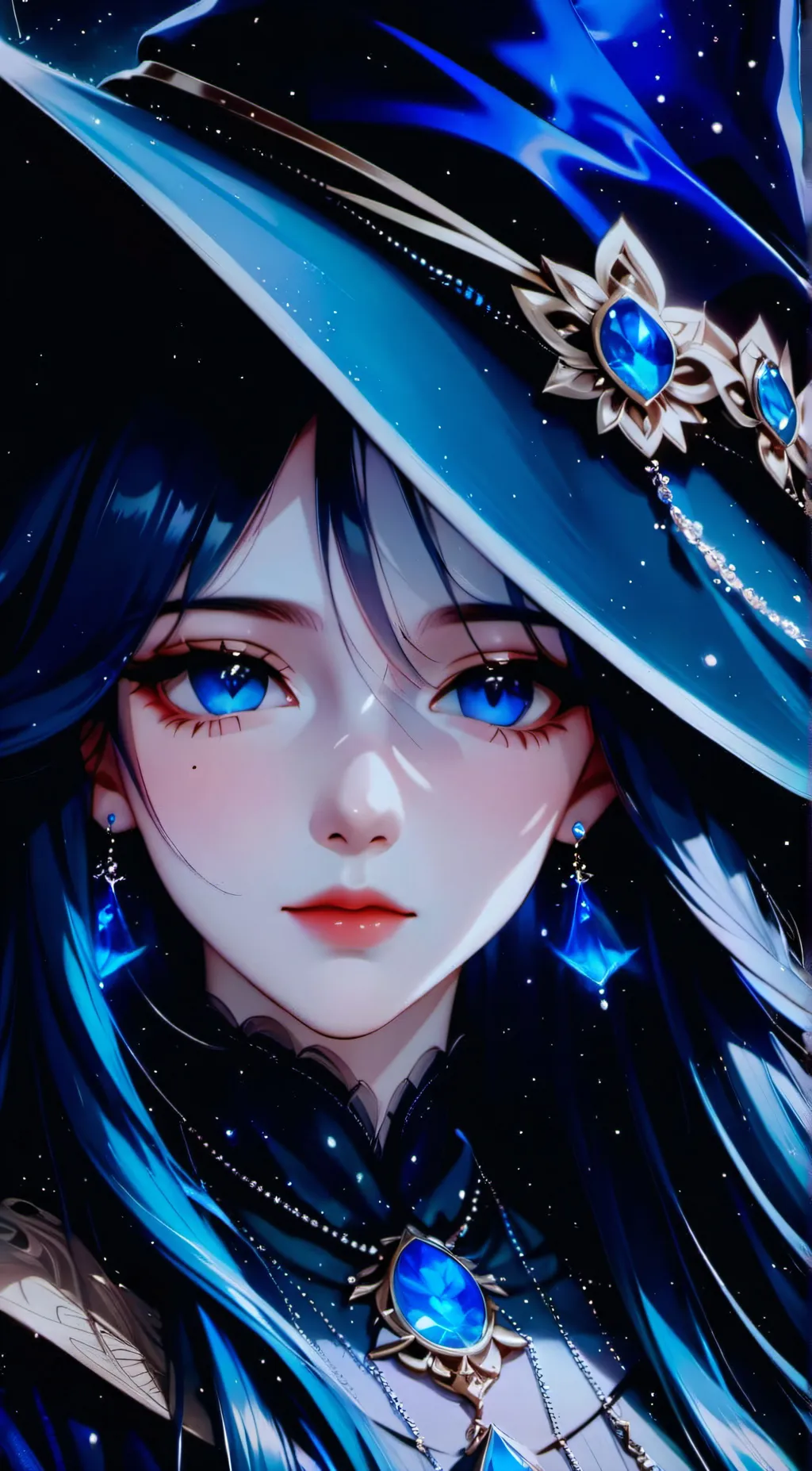 ai character: sky background