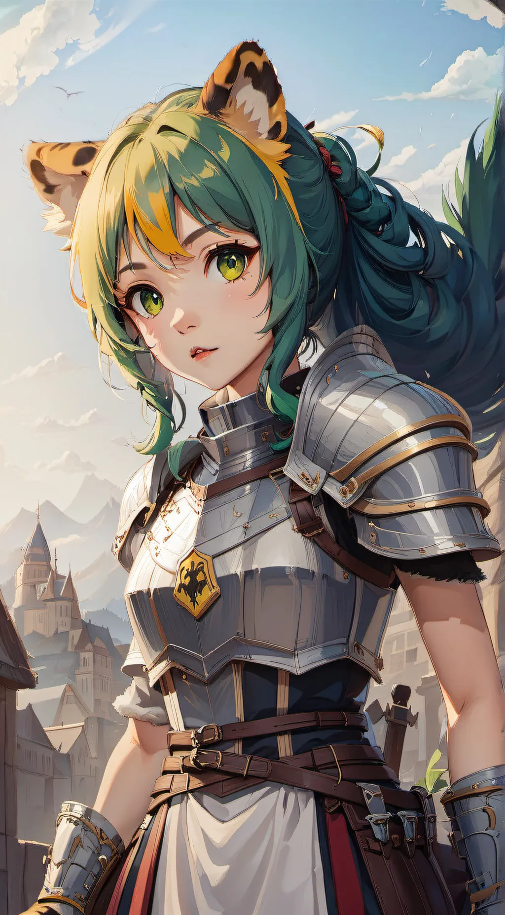 ai character: Nima  background