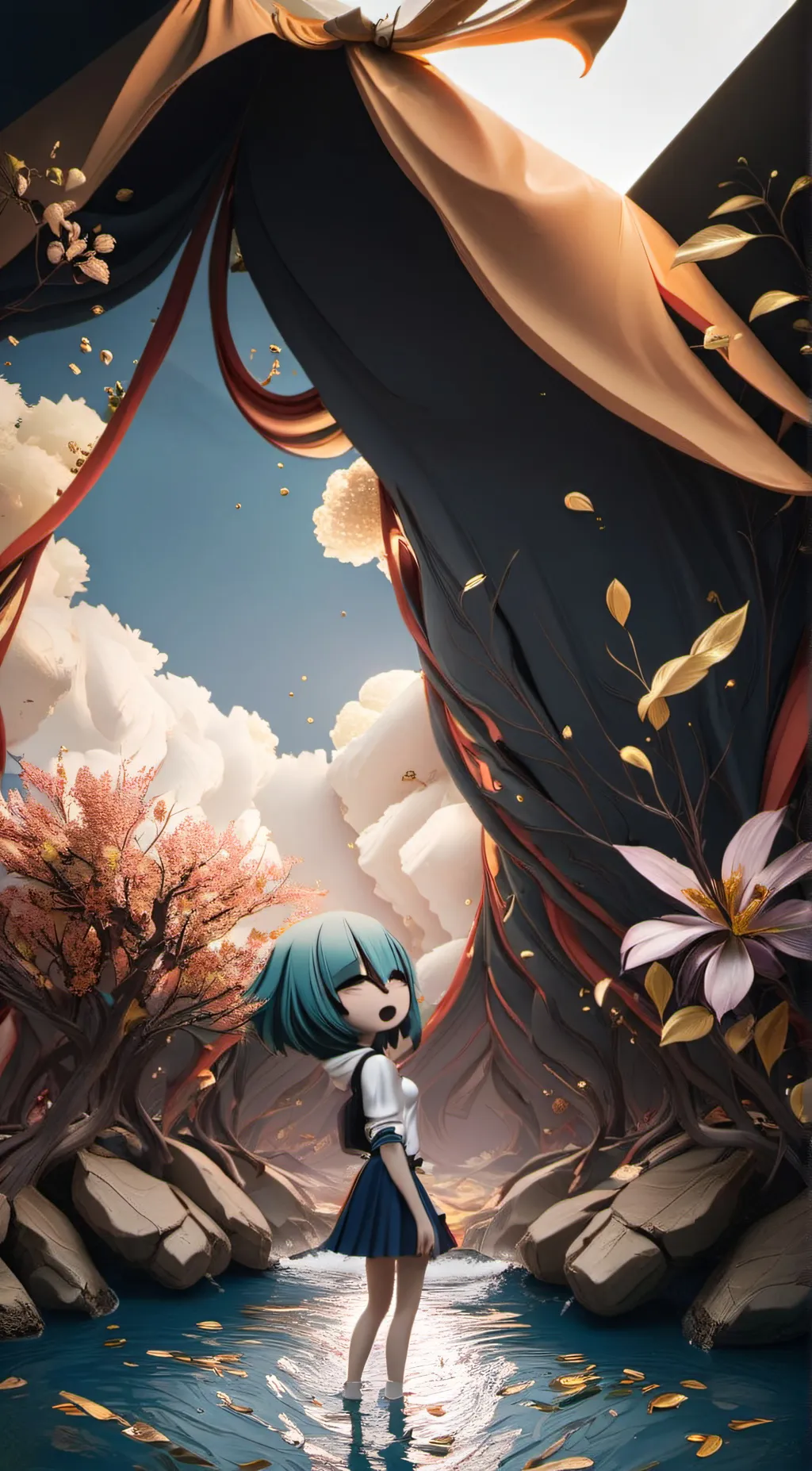 ai character: Mirabel background