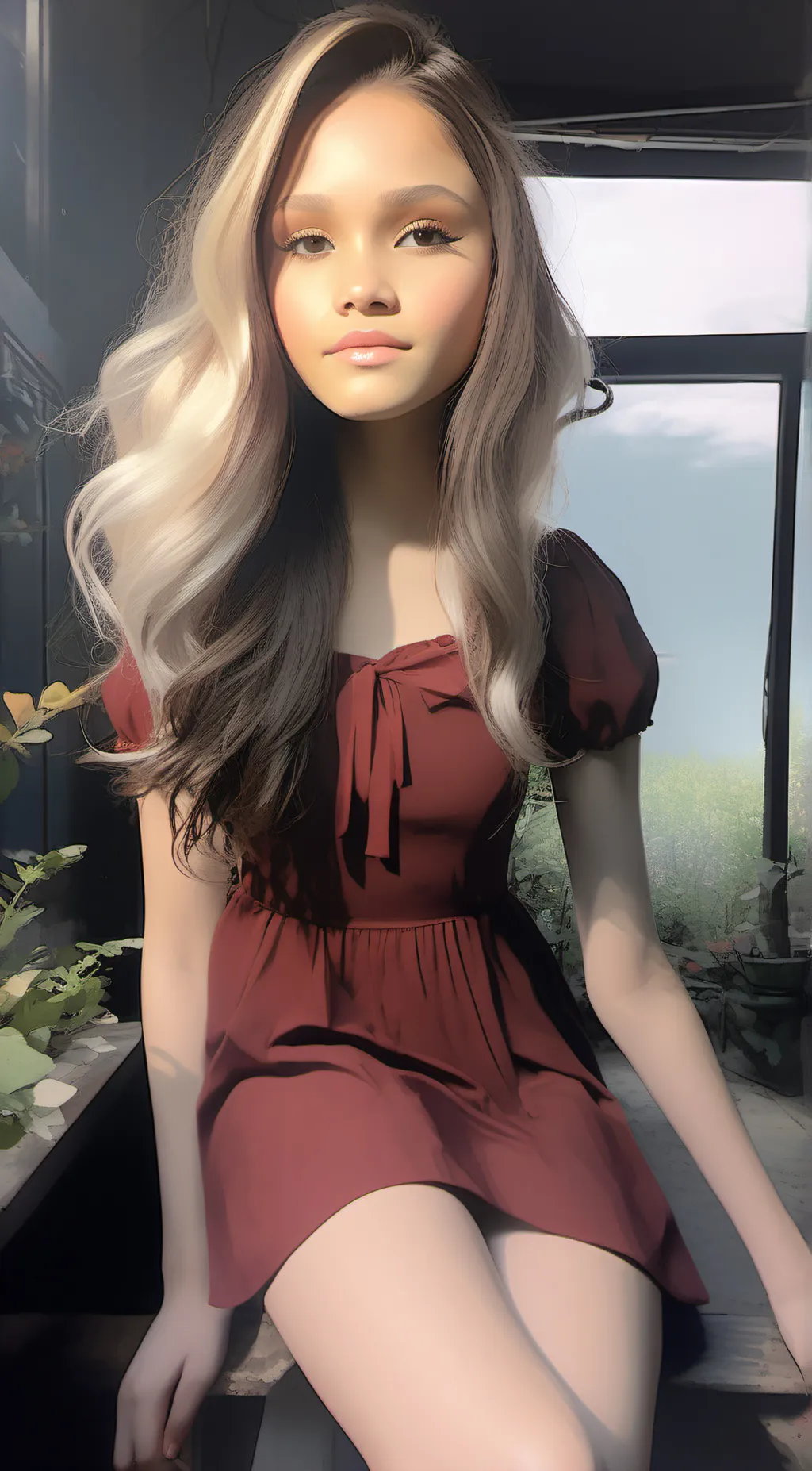 ai character: Mei Lien  background