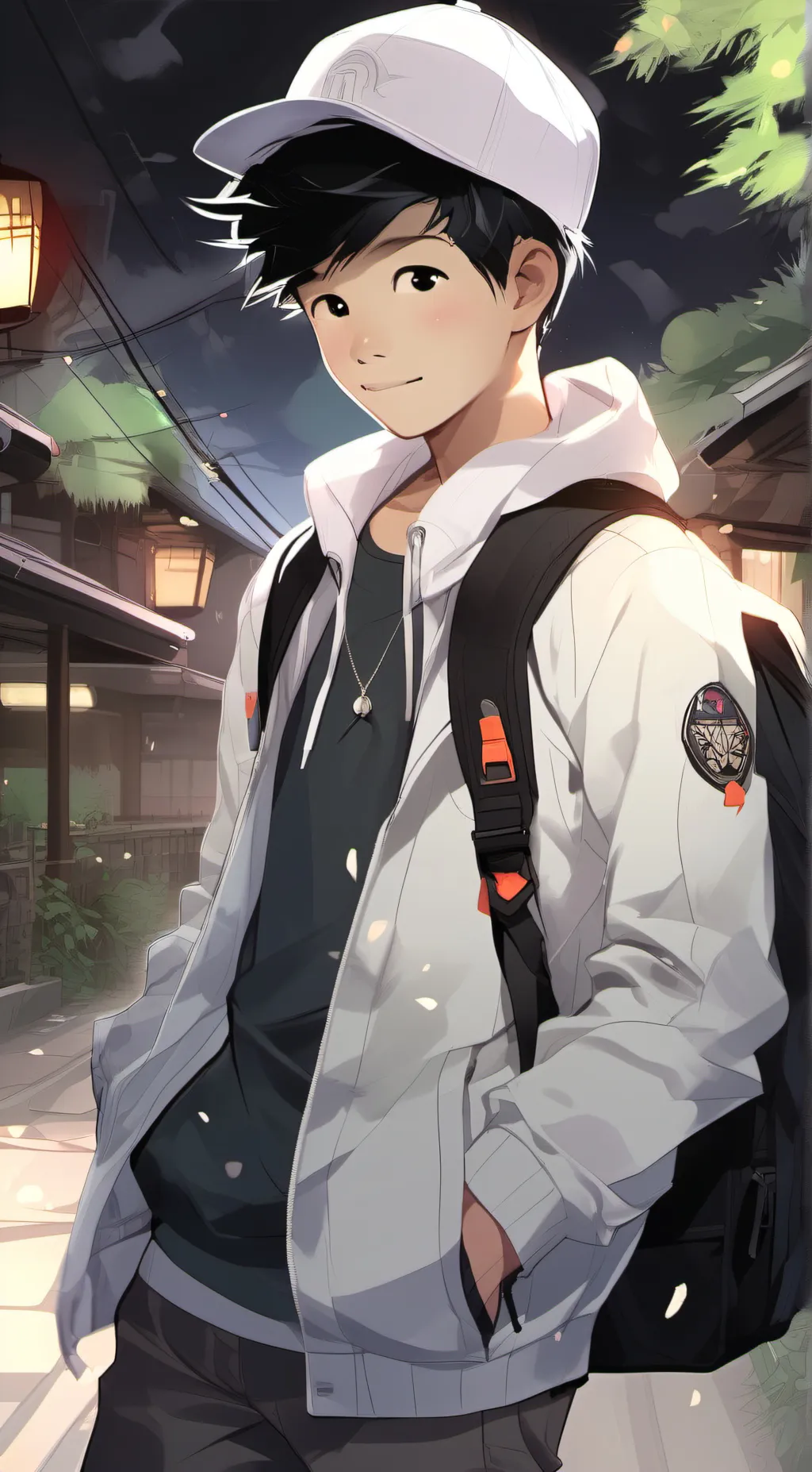 ai character: Bailey Peters  background