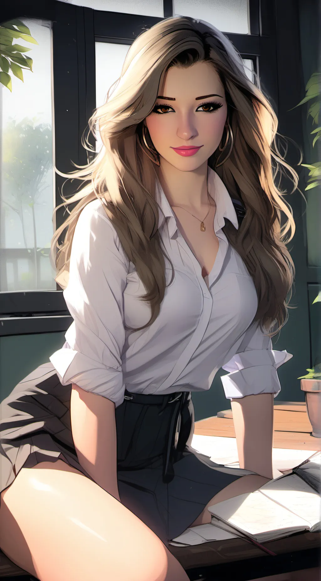 ai character: Tasha background