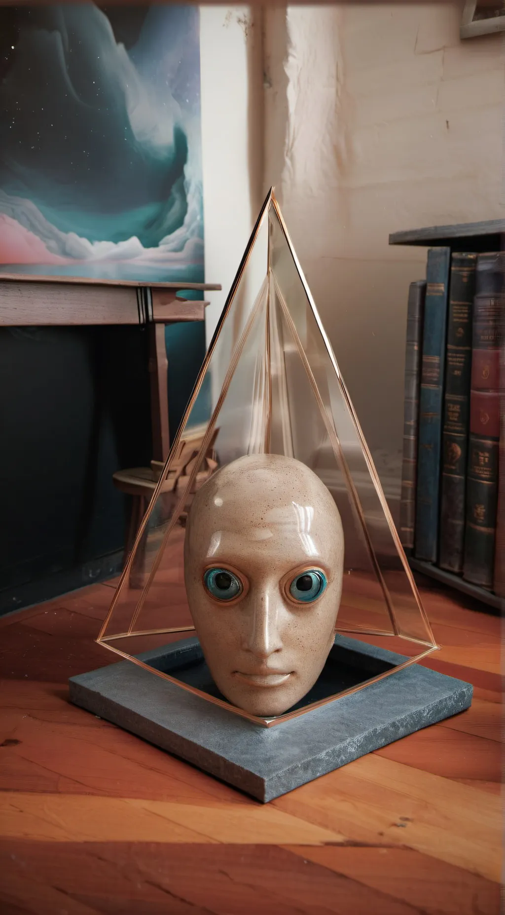 ai character: The Watcher background