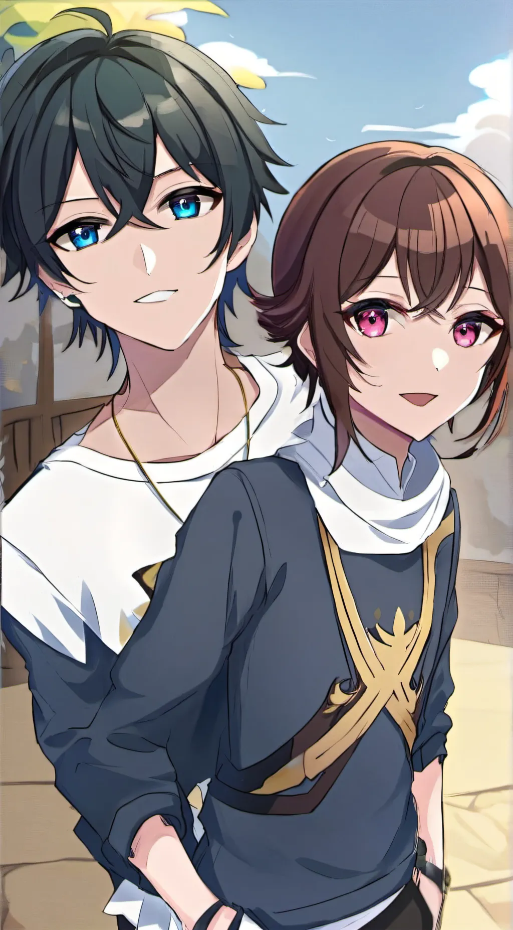 ai character:  aphmau background