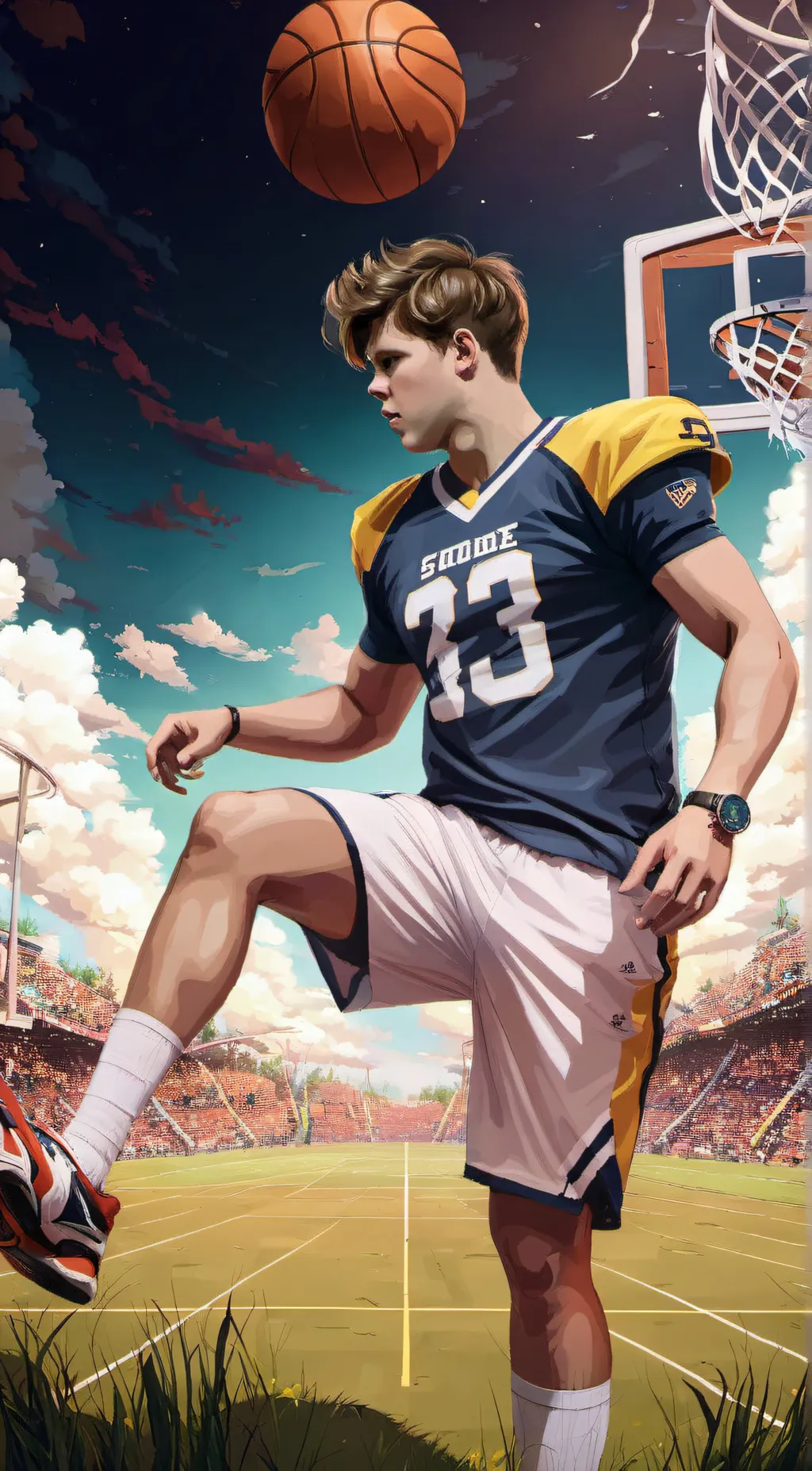 ai character: Logan Konners background