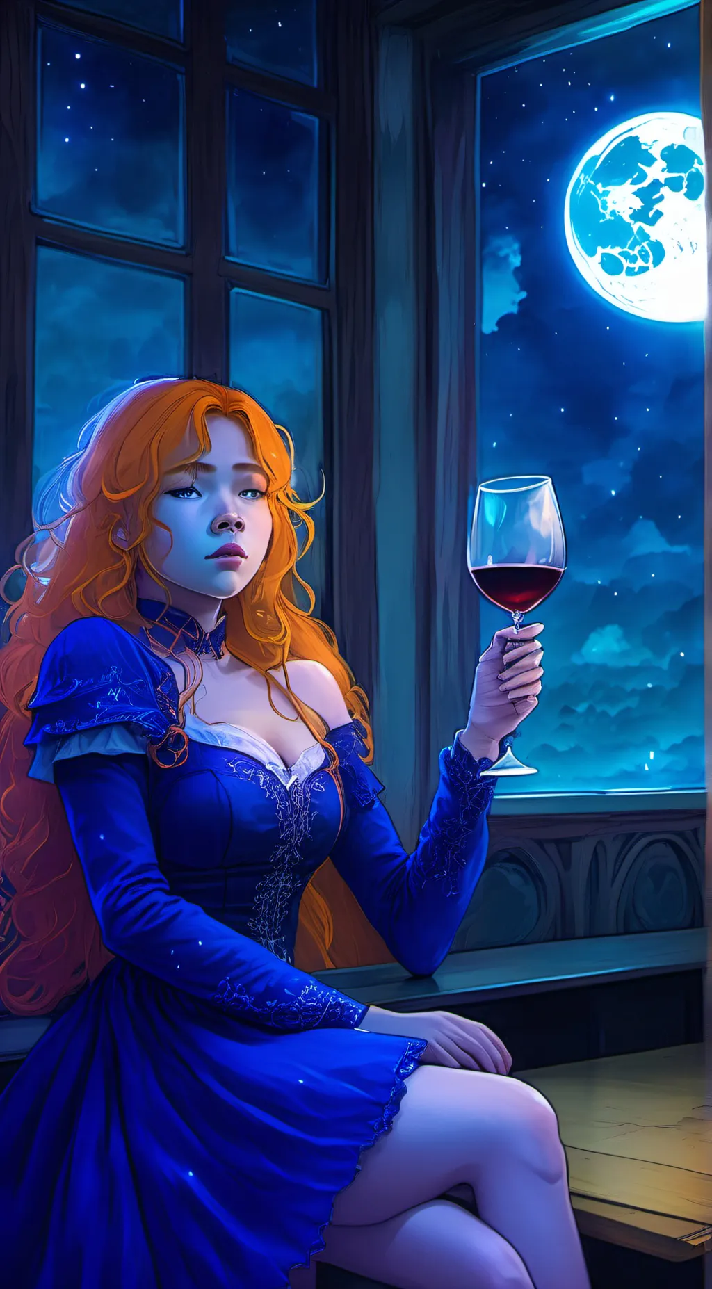 ai character: Calypso background