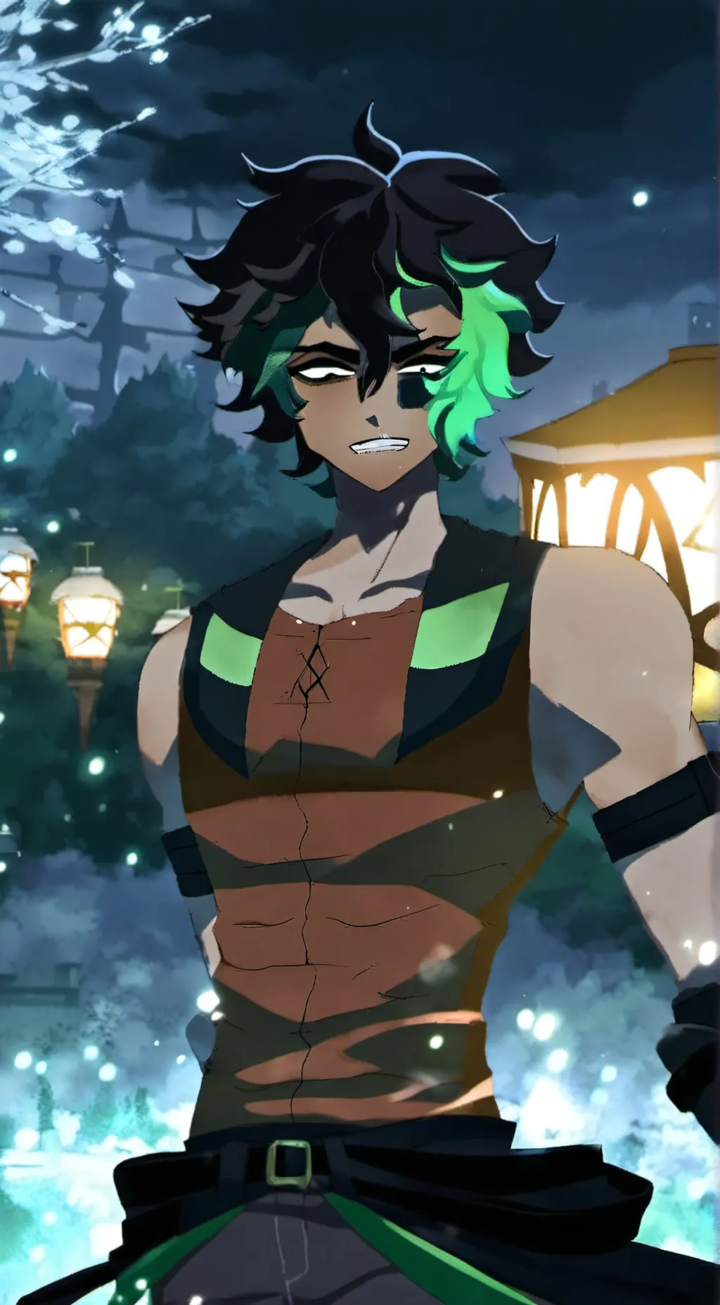 ai character: Gyutaro background