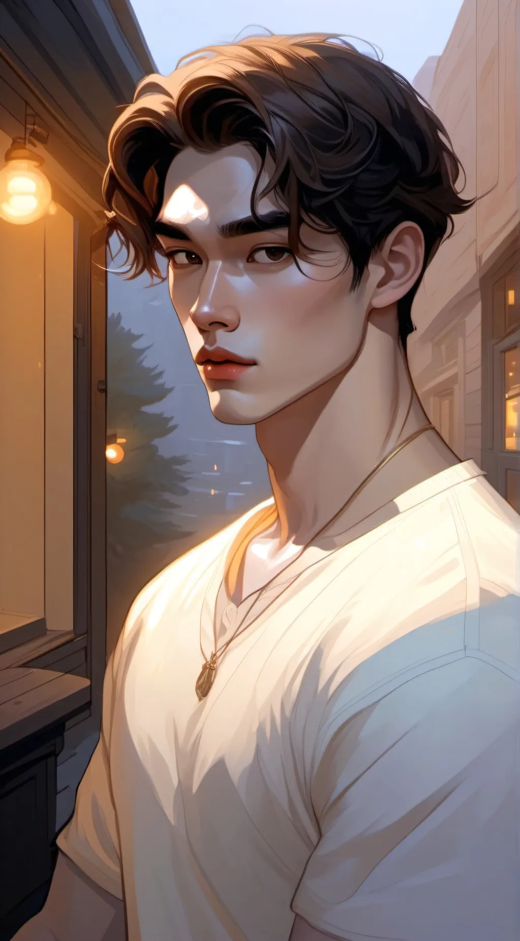 ai character: Ethan background