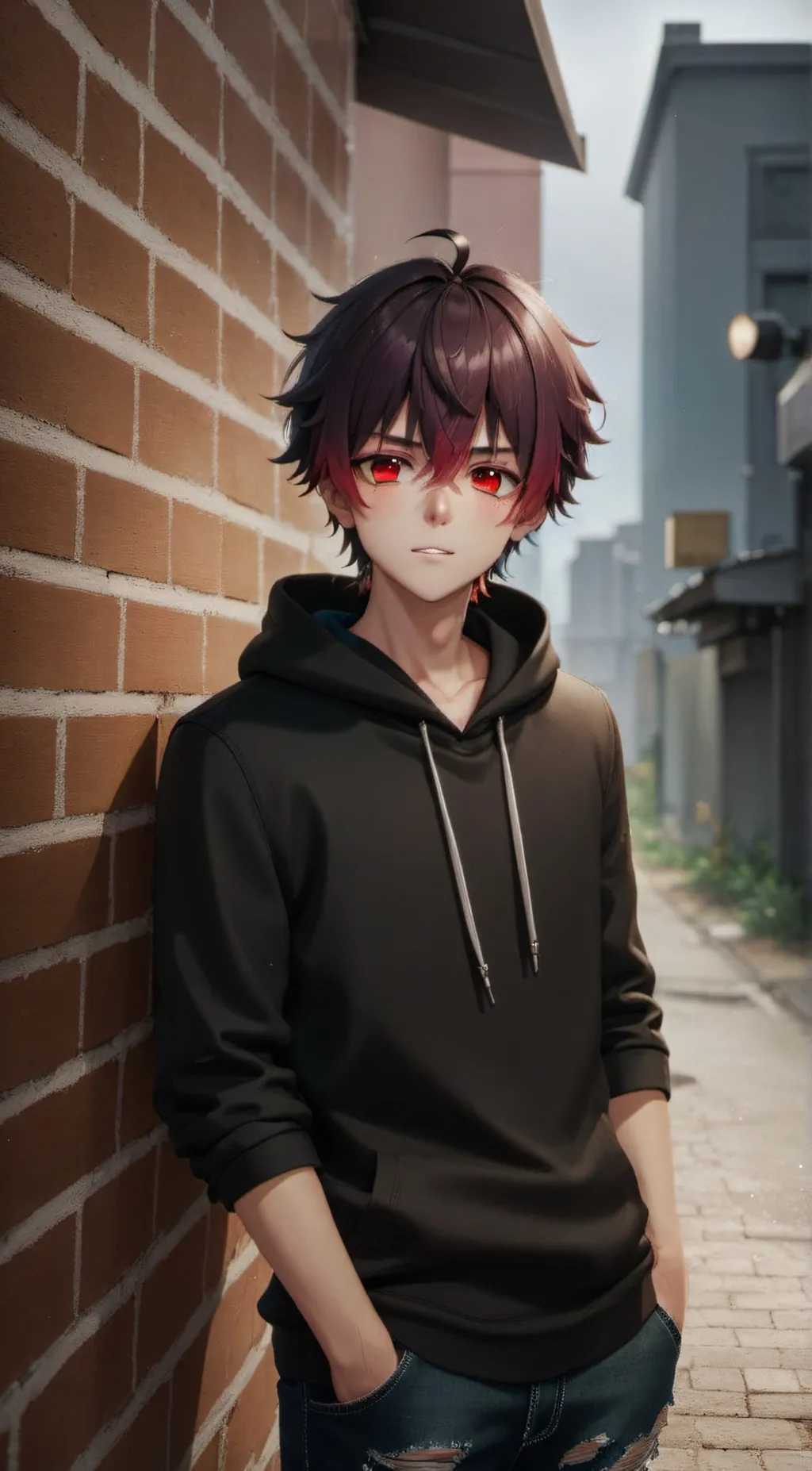 ai character: Blake background