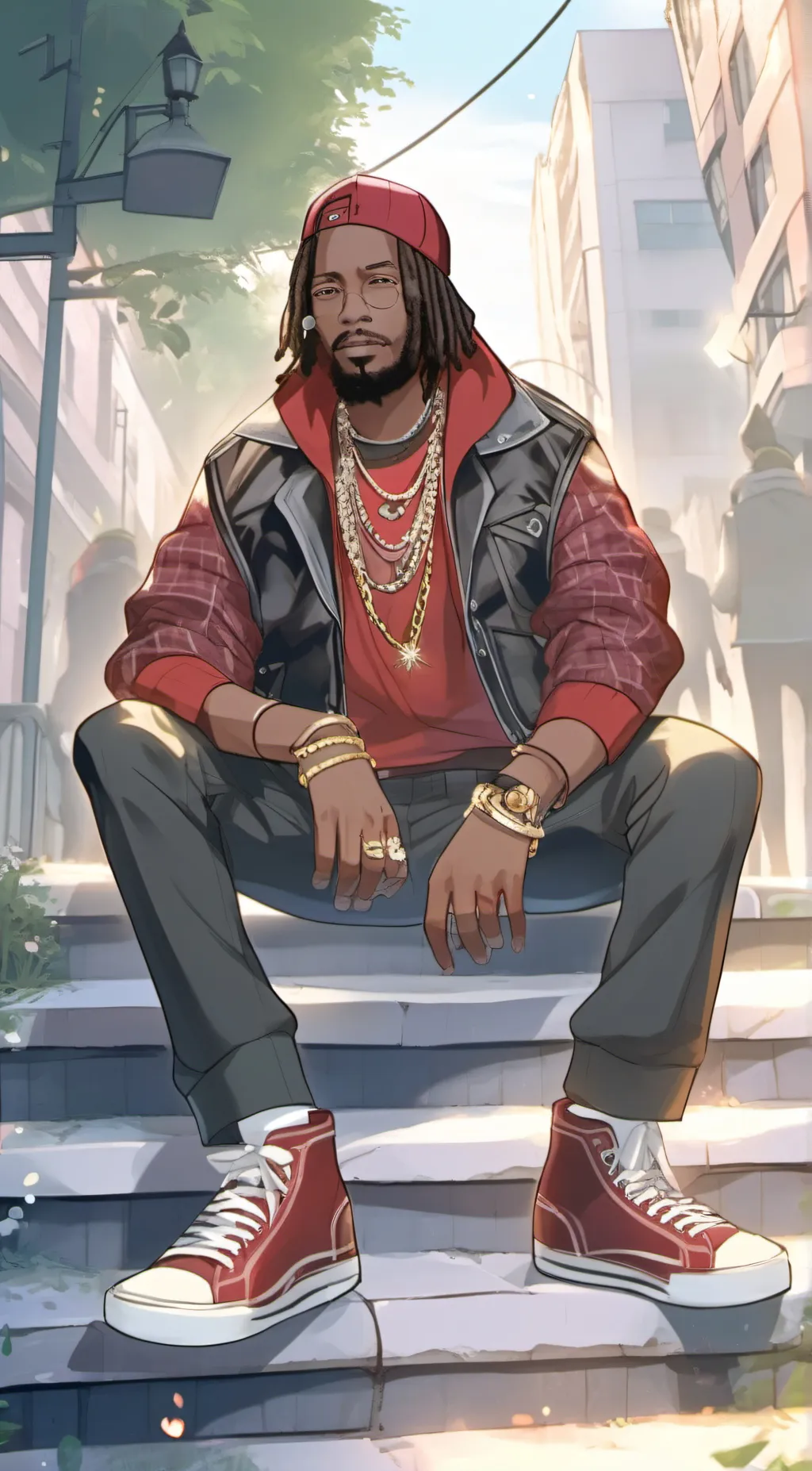 ai character: RastaElMs🅱️ background