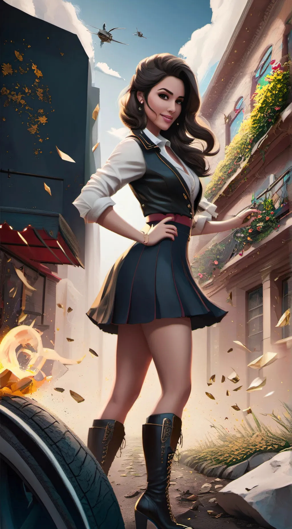 ai character: Alex background