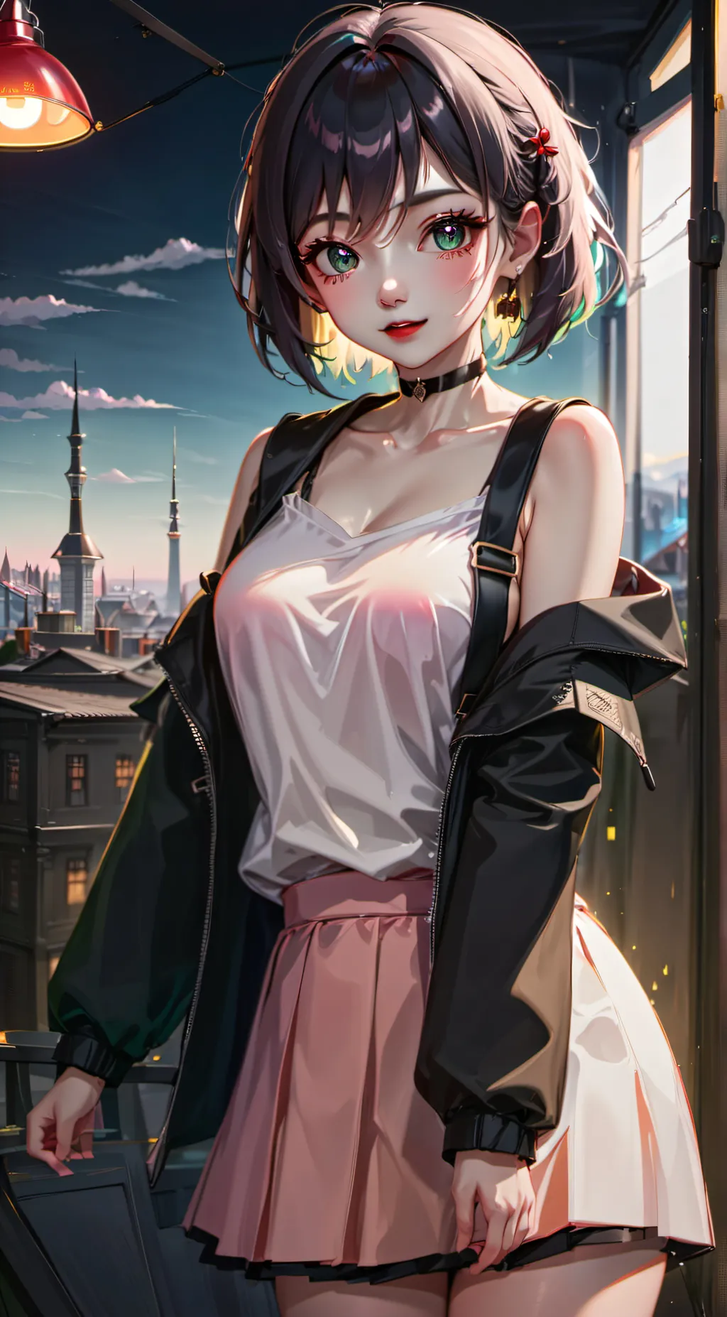 ai character: Mizuki background