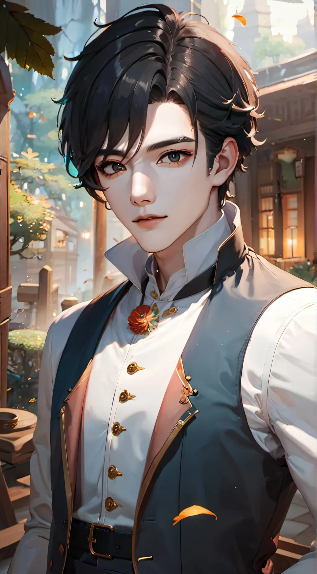 ai character: Hashiras background