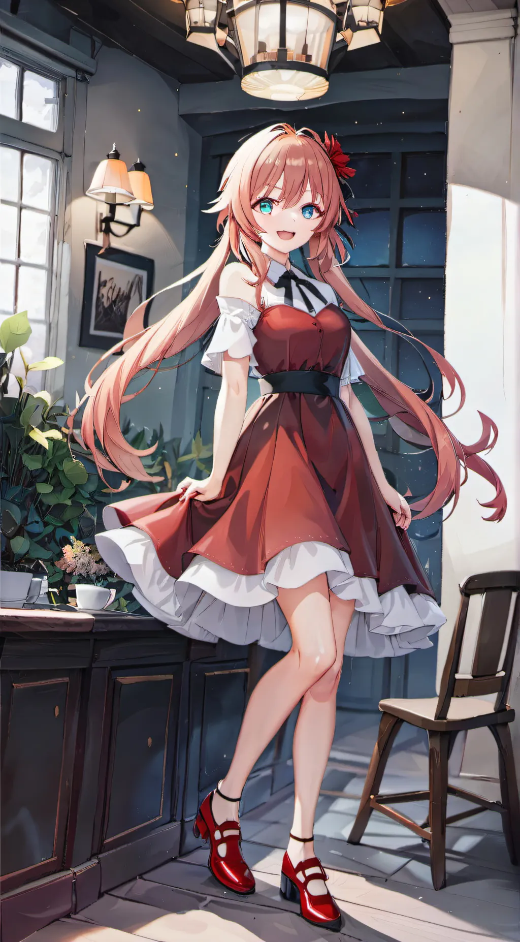 ai character: Vivian background