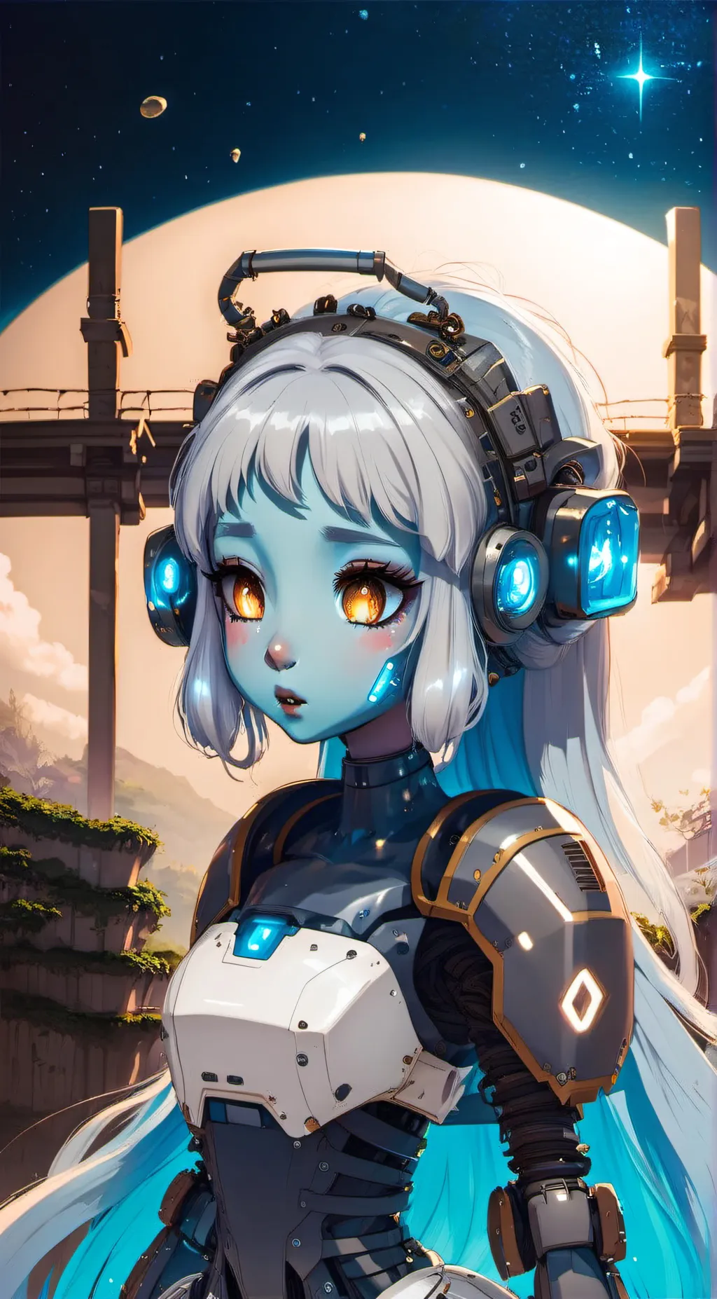 ai character: Astro  background