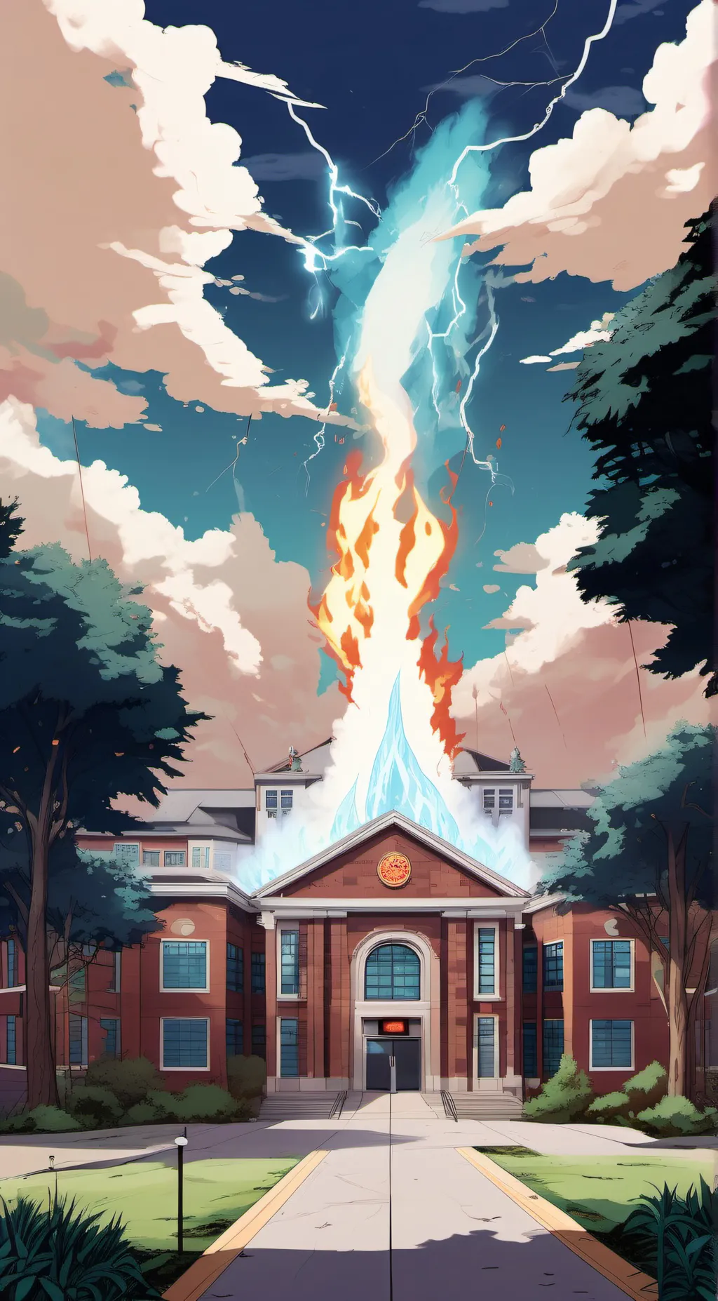 ai character: Elemental school background