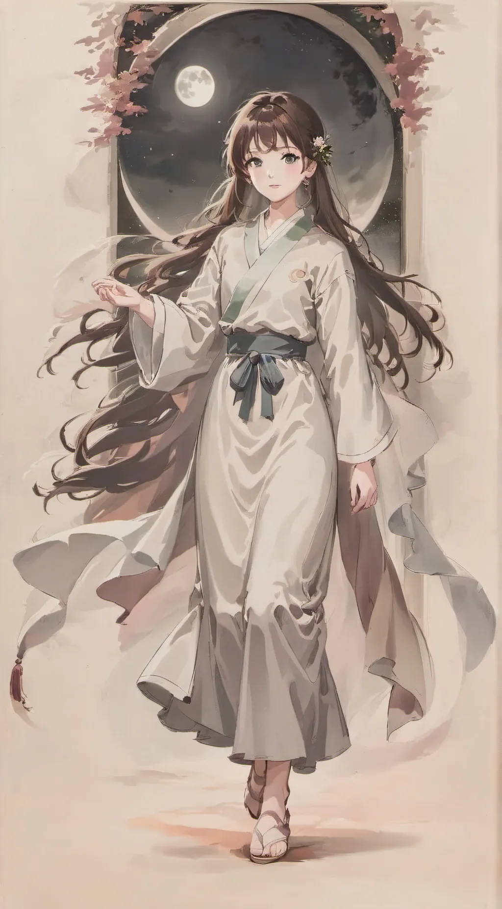 ai character: Yue Liang background