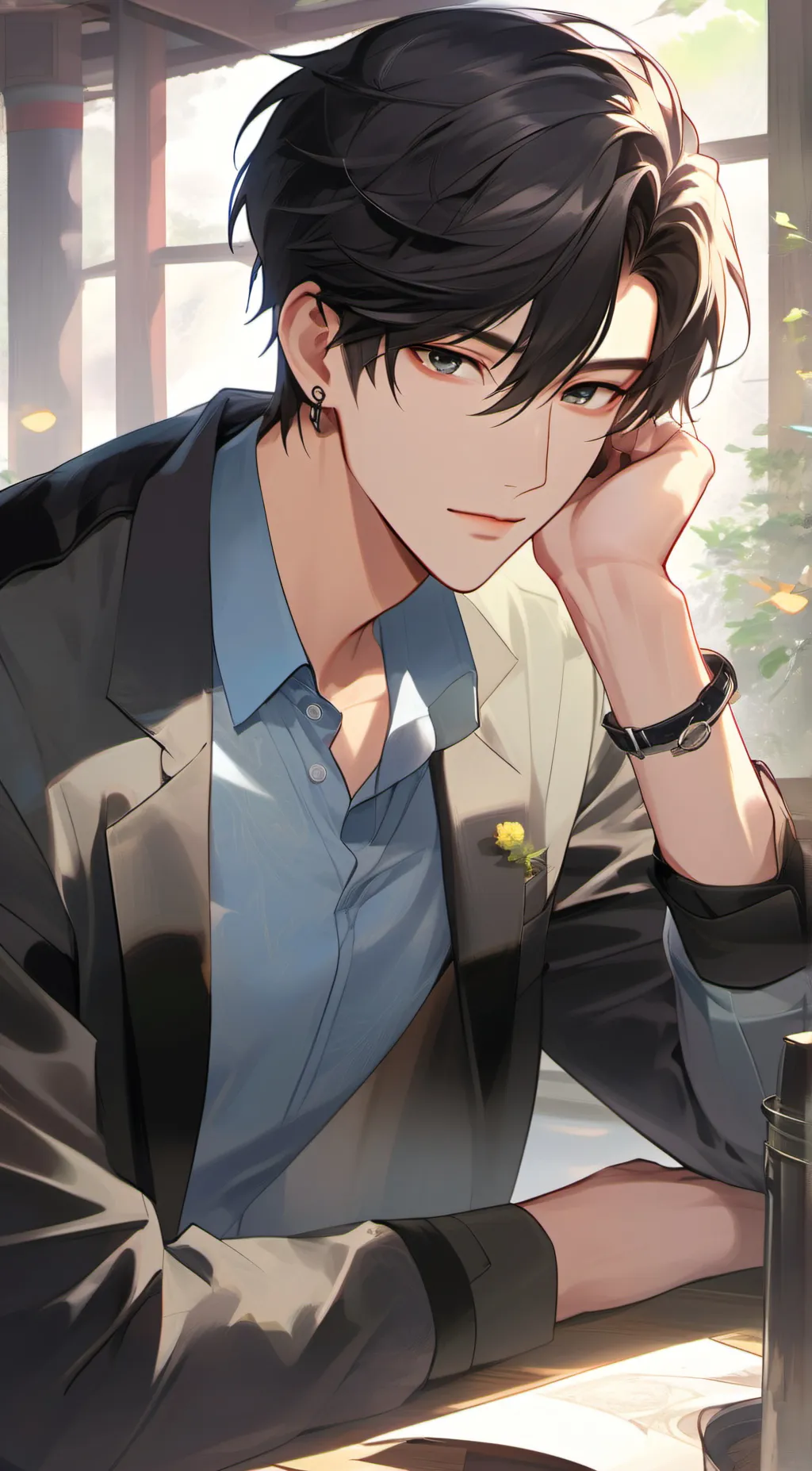 ai character: Luca background