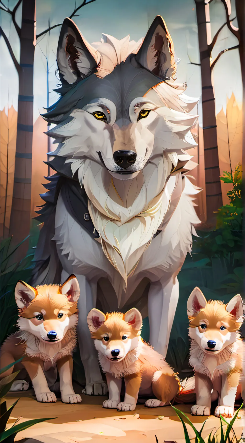 Talkie AI - Chat with Wolves family