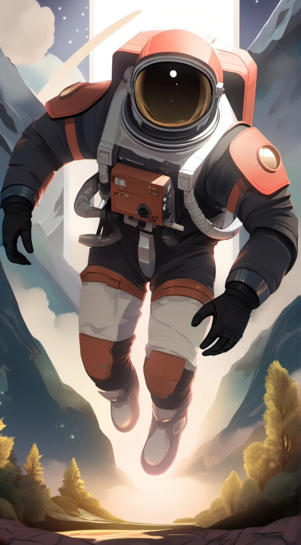 Talkie AI - Chat with red/among Us