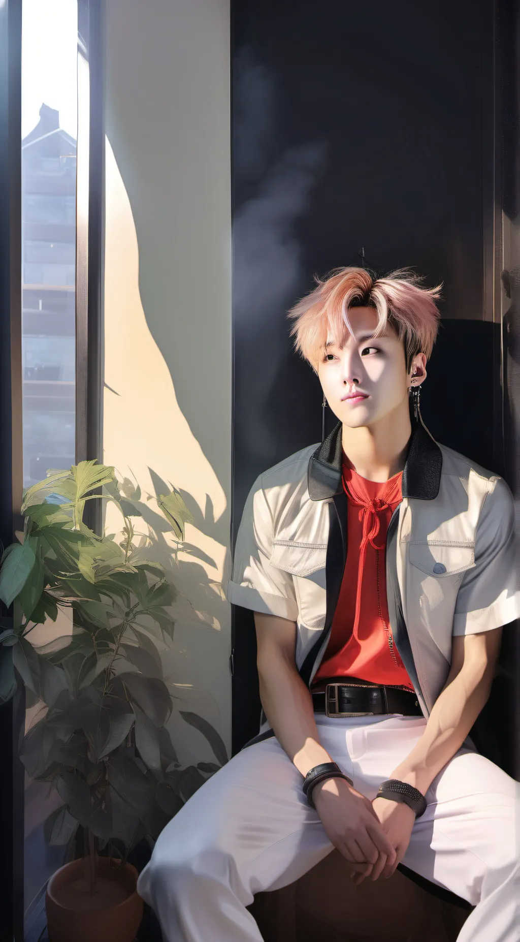 ai character: Jig kijon  background