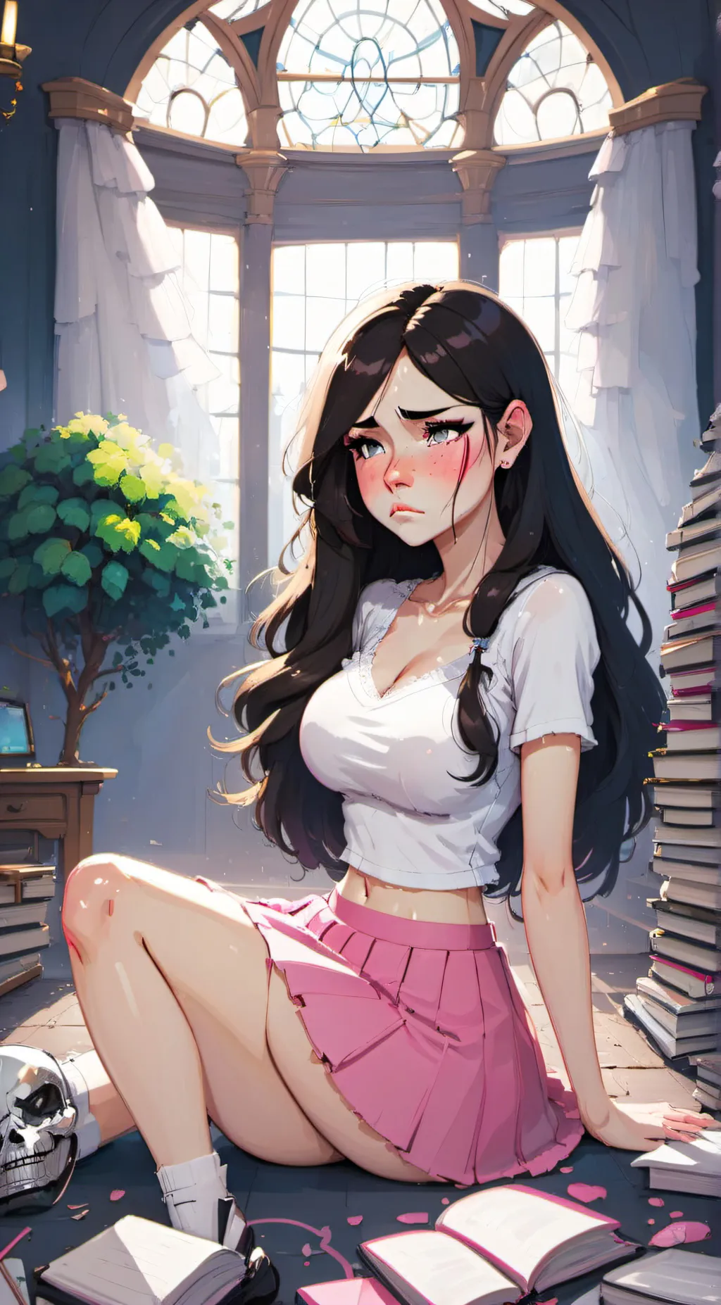 ai character: Leni background