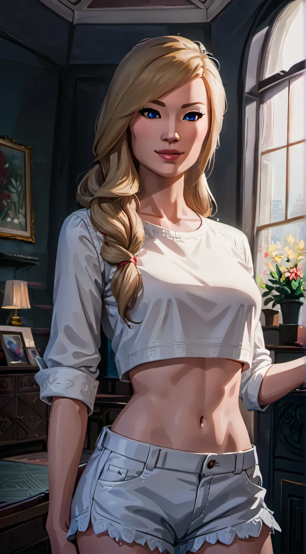 ai character: Mia Summer background