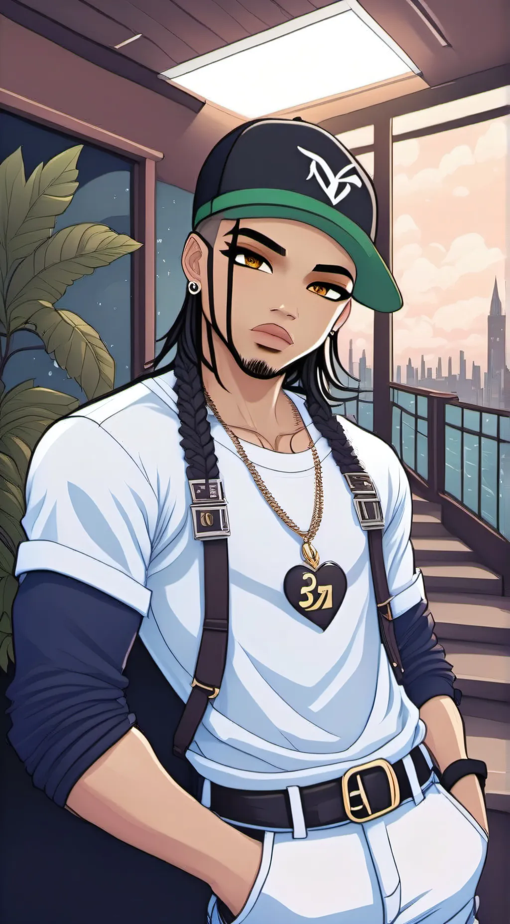 ai character: Chris background