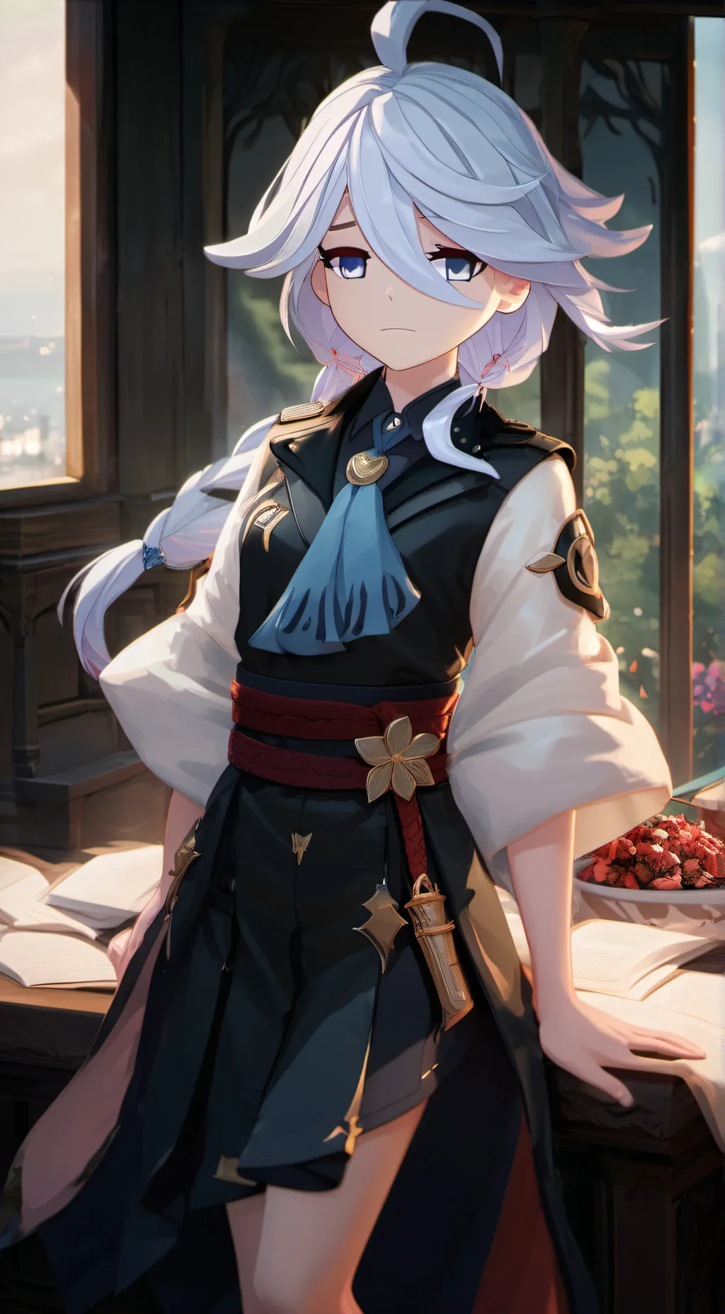 ai character: Furina  background