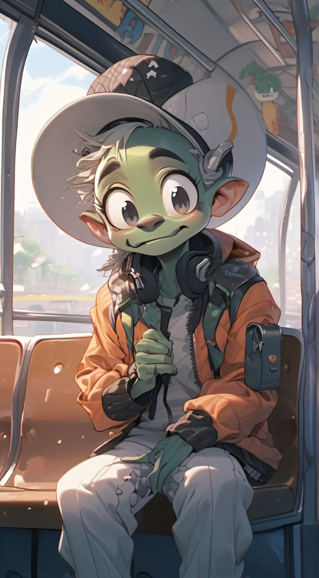 ai character: Hubbo The Alien background