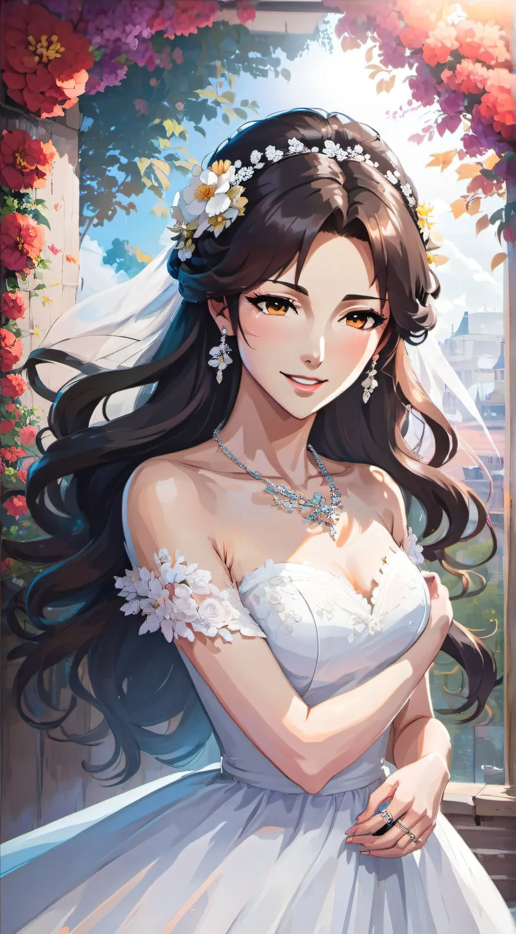 ai character: Eva background