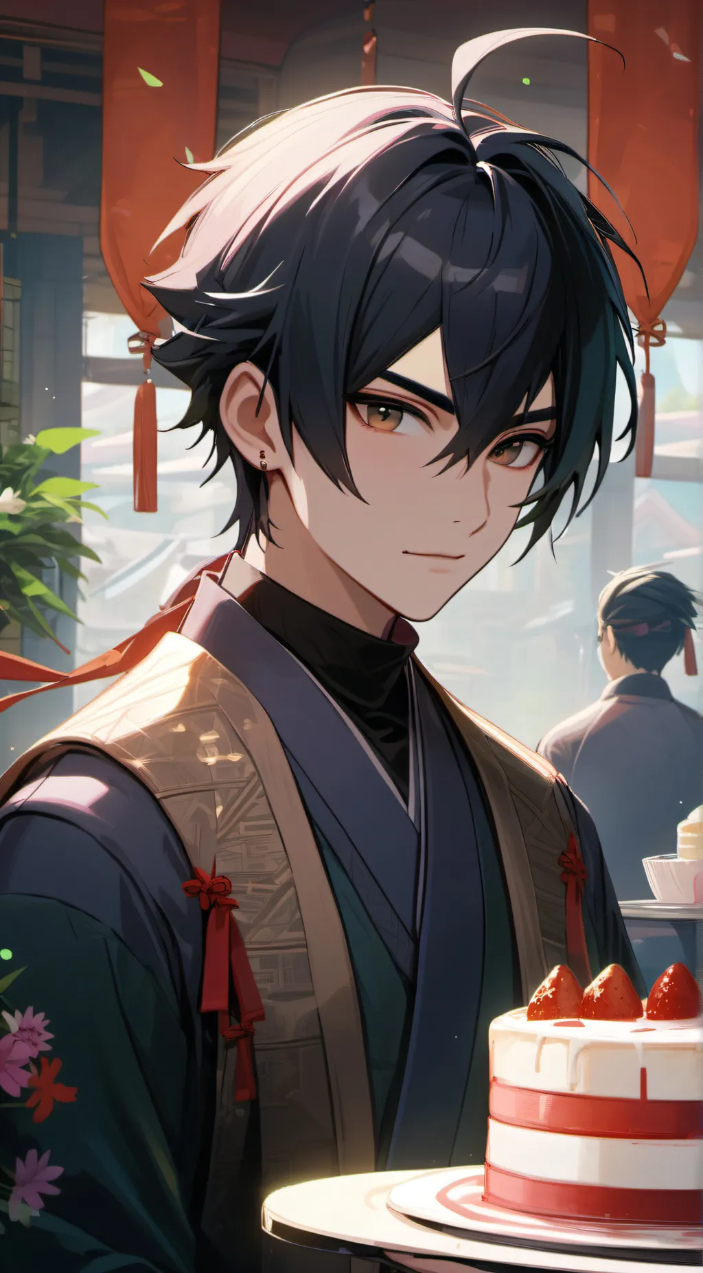 ai character: Cole background