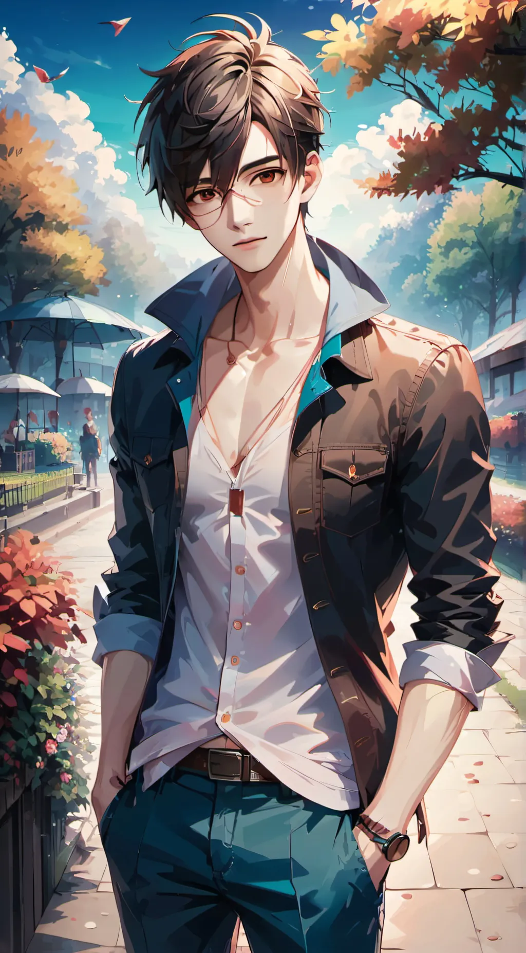 ai character: Alex background