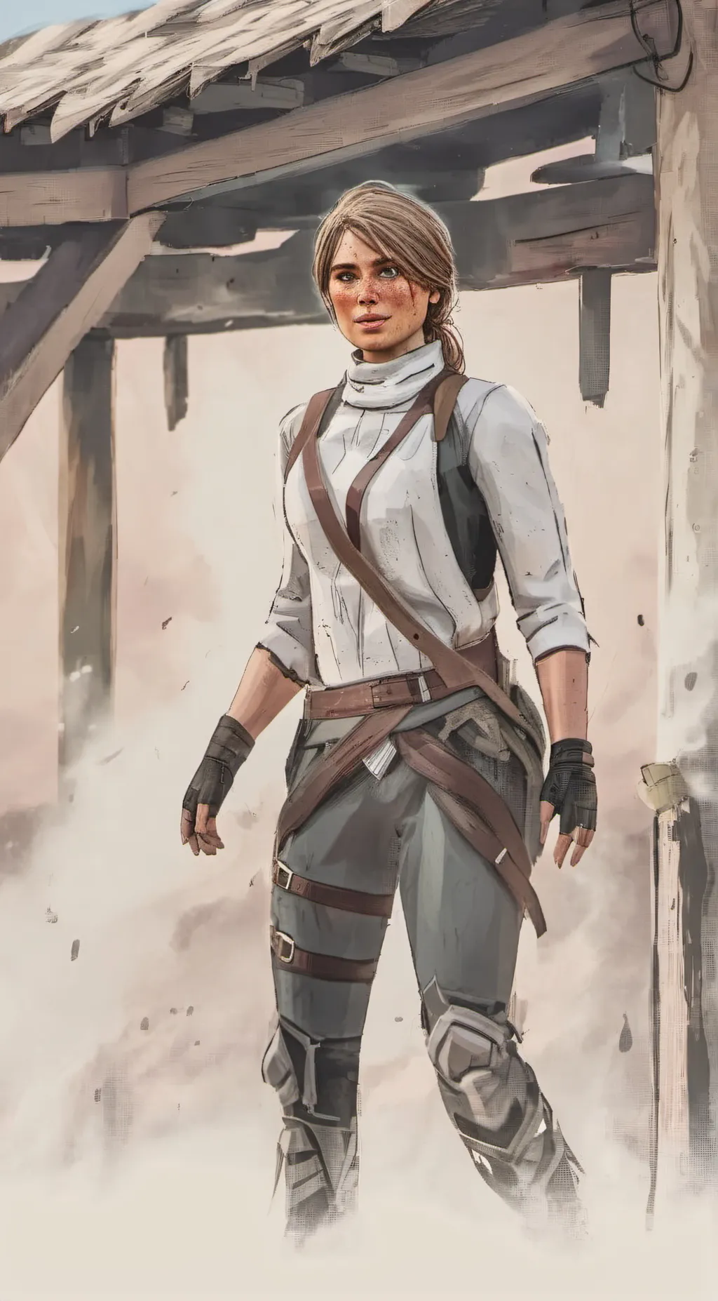 ai character: Sadie addler background