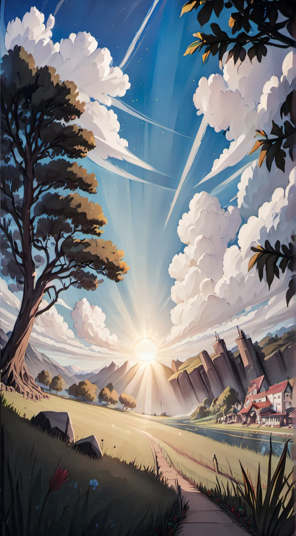 ai character: AI God background